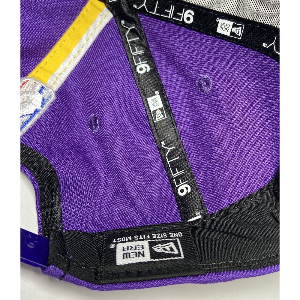 Los Angeles LA Lakers Snapback New Era Hat 2019 Draft Series With Lapel Pin - Picture 10 of 11